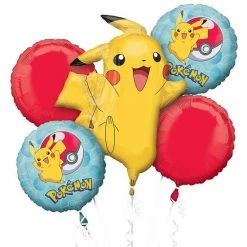 Party Animal Direct Pokèmon Foil Balloon Bouquet Pokemon