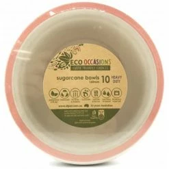 Alpen Sugarcane Bowls 160mm Rose Gold P10