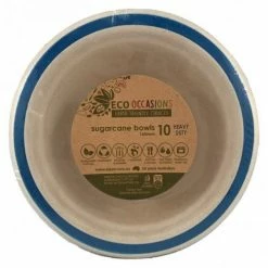 Alpen Eco Range Sugarcane Bowls 160mm Royal Blue P10