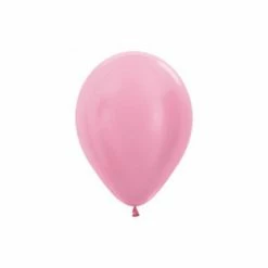 Party Animal Direct Pearl Light Pink 30cm Latex Balloon (10 Pieces) Plain Latex Balloons