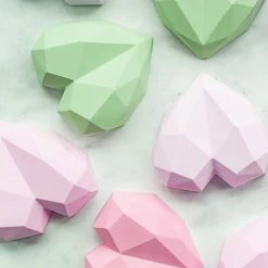 Party Animal Direct Cake Making Supplies Silicone Cake Pop Mould - Heart