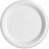 Party Animal Direct Eco Range Sugarcane Dinner Plates 230mm White 10 Pack