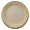 Alpen Sugarcane Lunch Plates 180mm Gold P10 2 Alpen Sugarcane Lunch Plates 180mm Gold P10