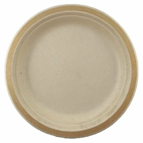 Alpen Sugarcane Lunch Plates 180mm Gold P10 3 Alpen Sugarcane Lunch Plates 180mm Gold P10
