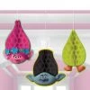 Party Animal Direct Trolls Honeycomb Decorations