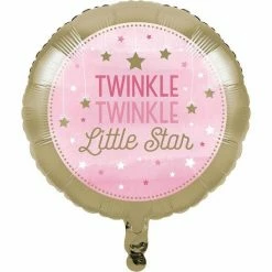 Party Animal Direct TWINKLE TWINKLE LITTLE STAR FOIL BALLOON Baby Shower