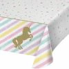 Party Animal Direct Unicorn Party Unicorn Sparkle Table Cloth (1 Piece)