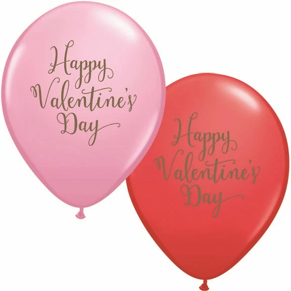 Party Animal Direct Valentines Day Latex Balloons 11" (5pack) 3 Party Animal Direct Valentines Day Latex Balloons 11" (5pack)