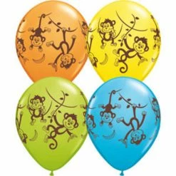 Party Animal Direct Printed Balloons Under The Sea Printed Latex Balloons (5 Pack)